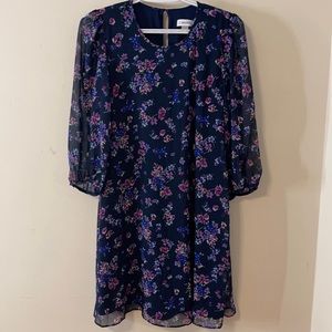New Calvin Klein Floral Dress. Never wore!! Size 4.